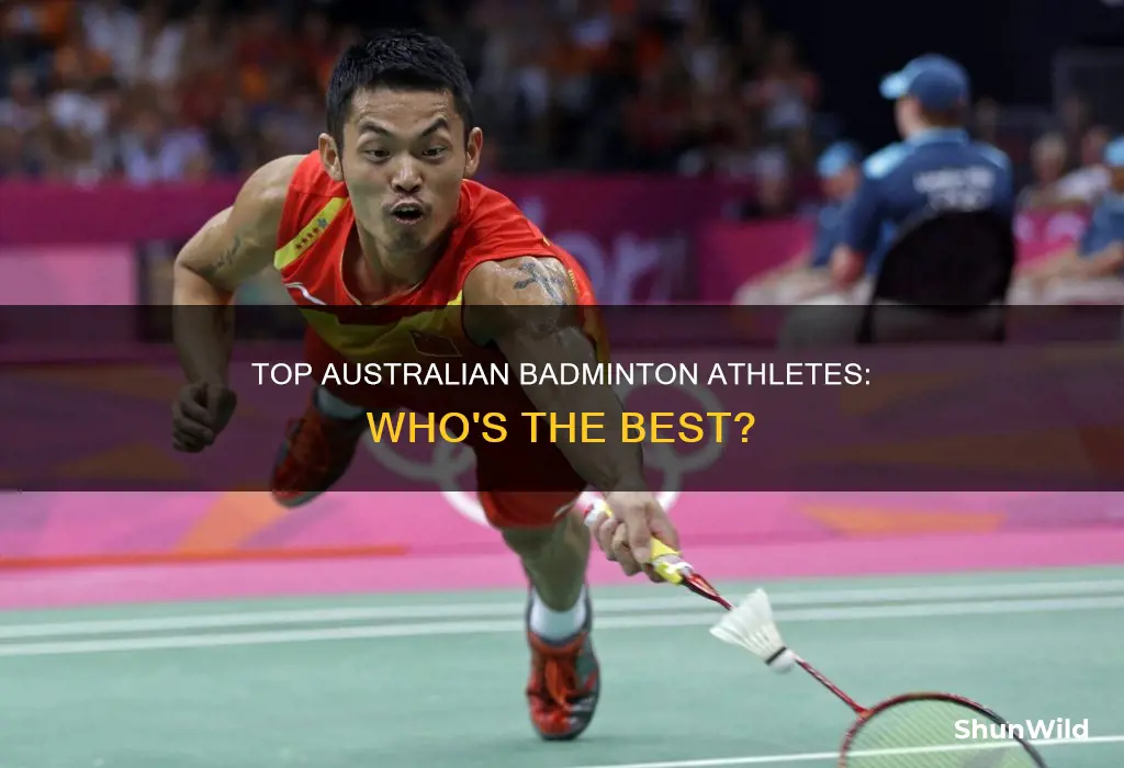 who is the best badminton player in australia
