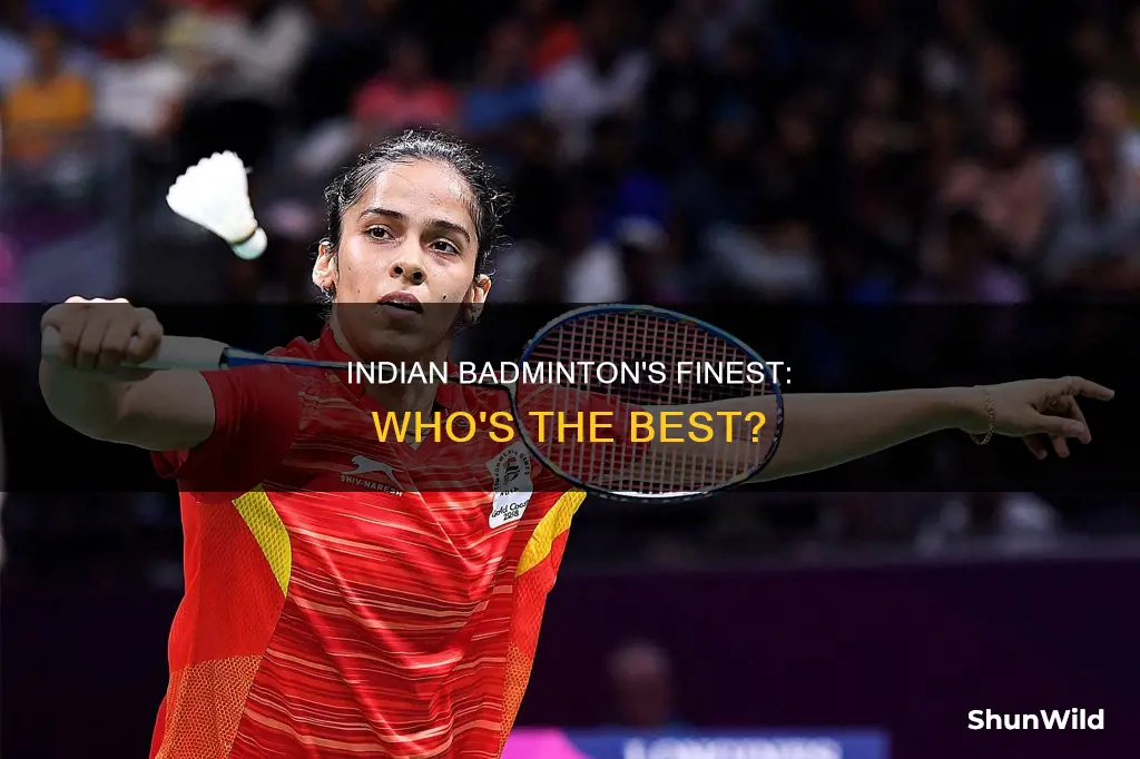 who is the best badminton player in india