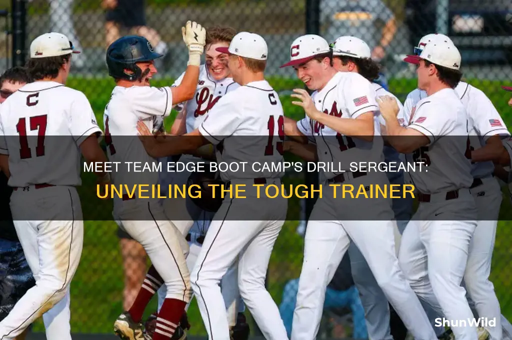 who is the drill sergeant on team edge boot camp