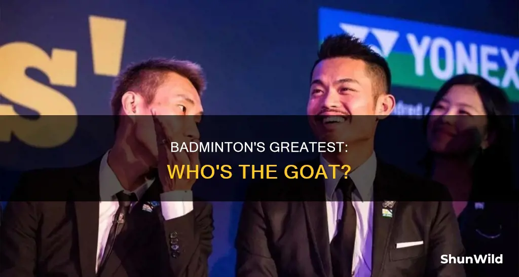 who is the goat of badminton