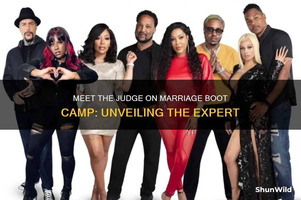 who is the judge on marriage boot camp