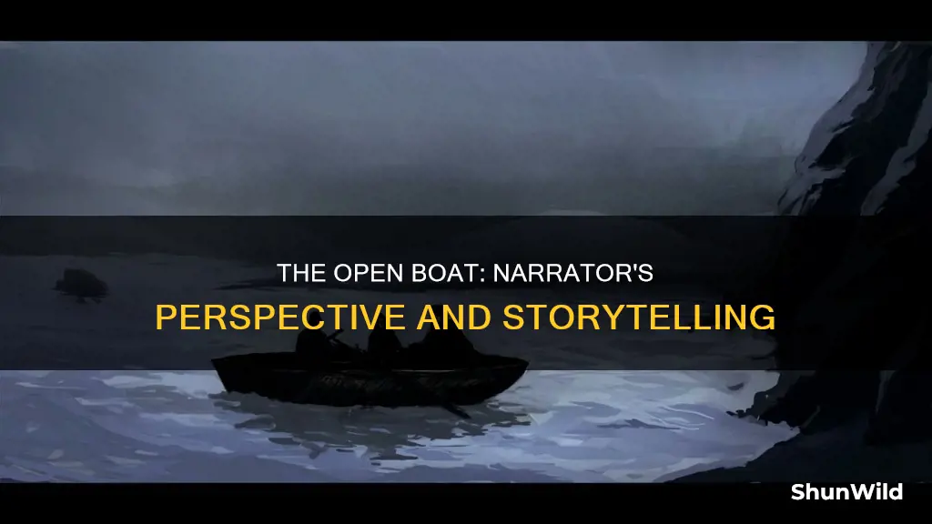 who is the narrator of the open boat