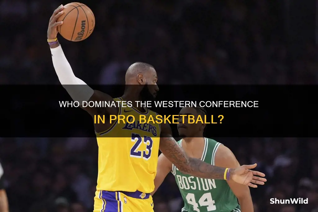who is winning the pro basketball western