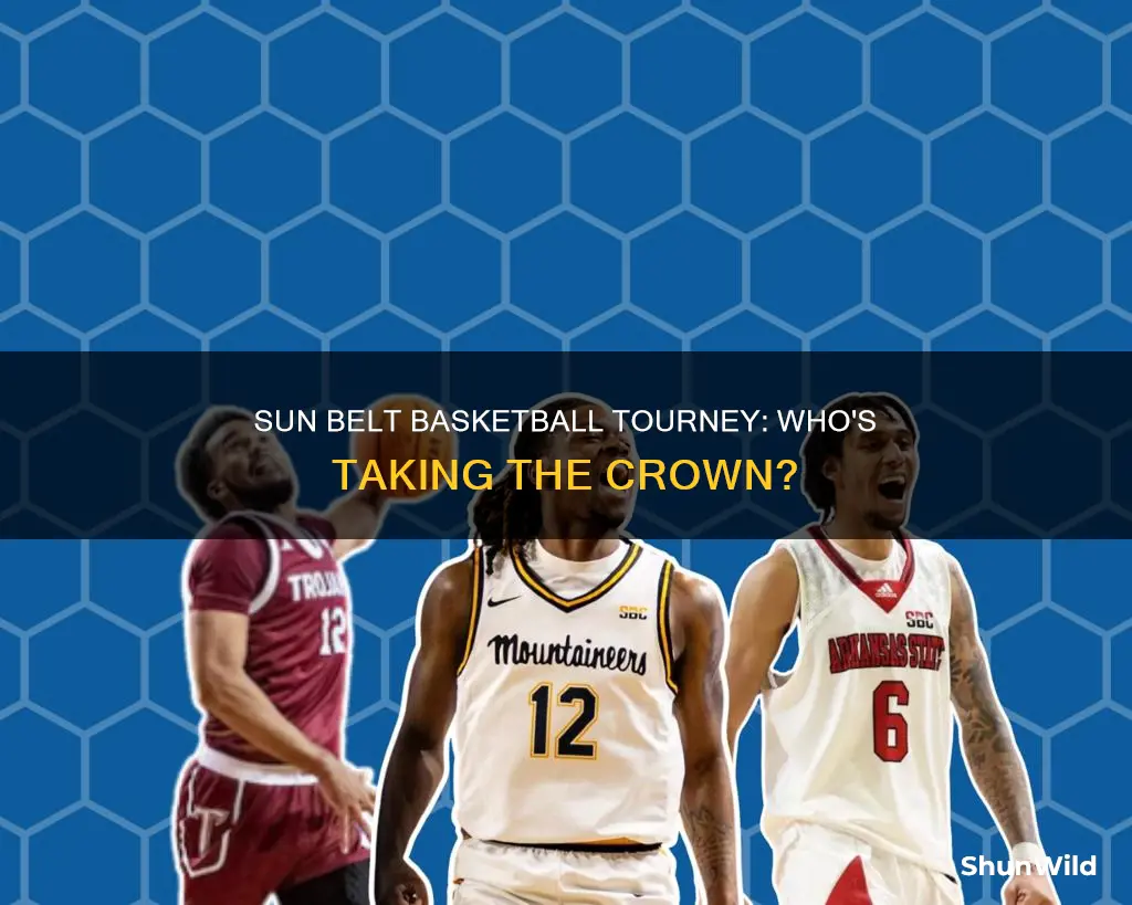who is winning the sun belt basketball tourney
