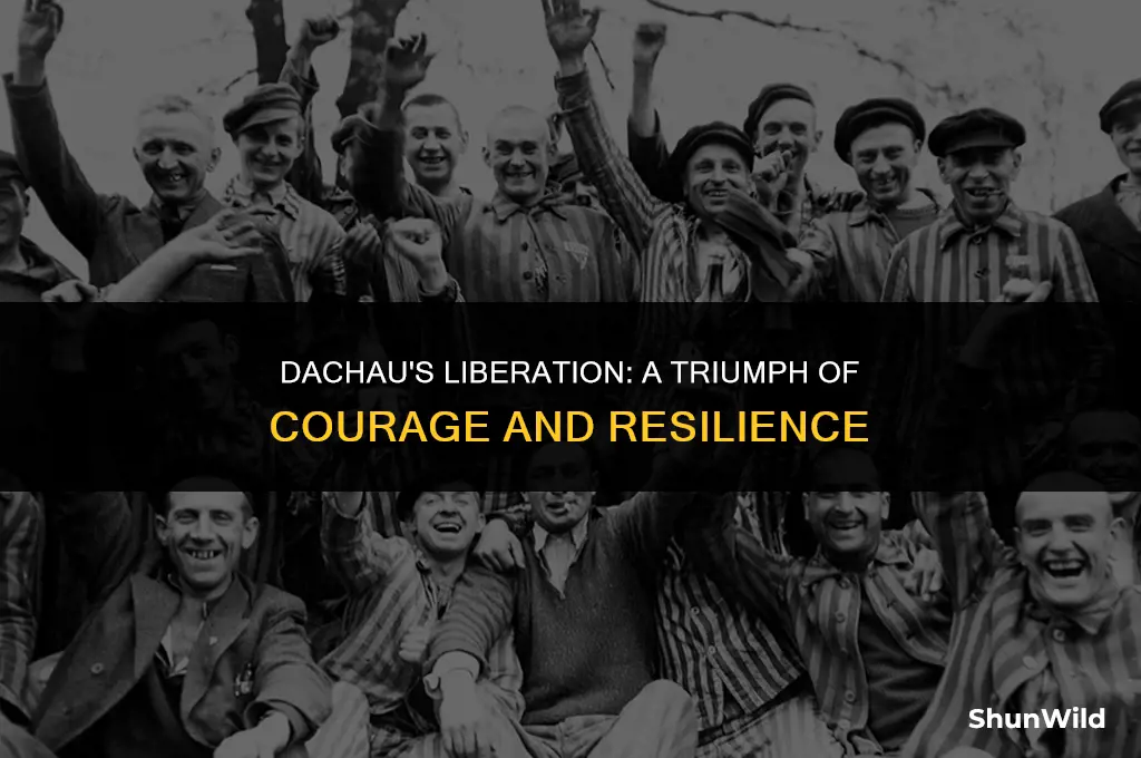 who liberated dachau camp