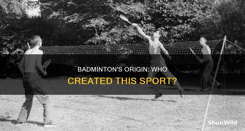 who mad badminton