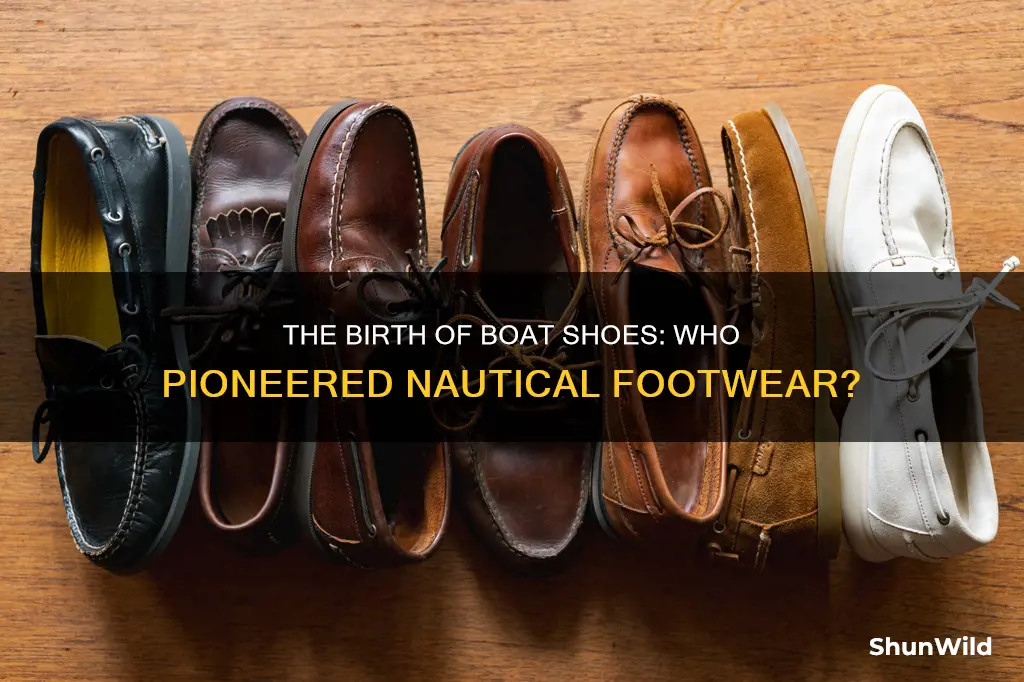 who made the first boat shoe