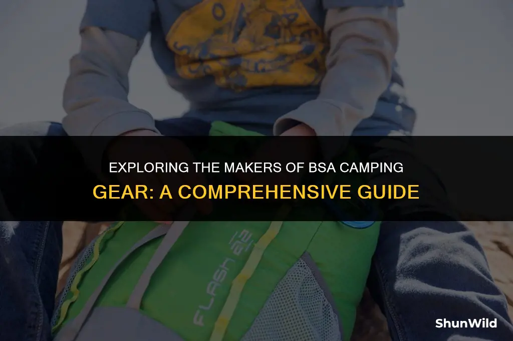 who makes bsa camping equipment