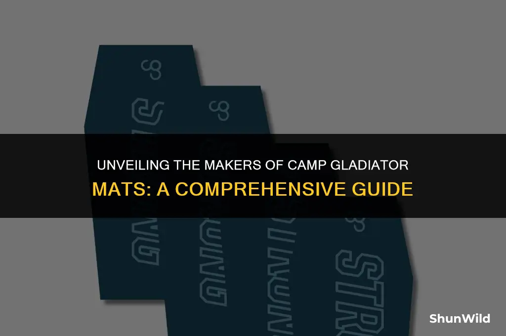 who makes camp gladiator mats