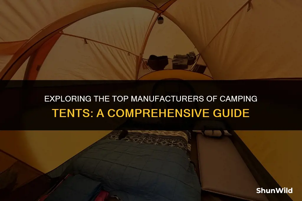 who makes camping tents