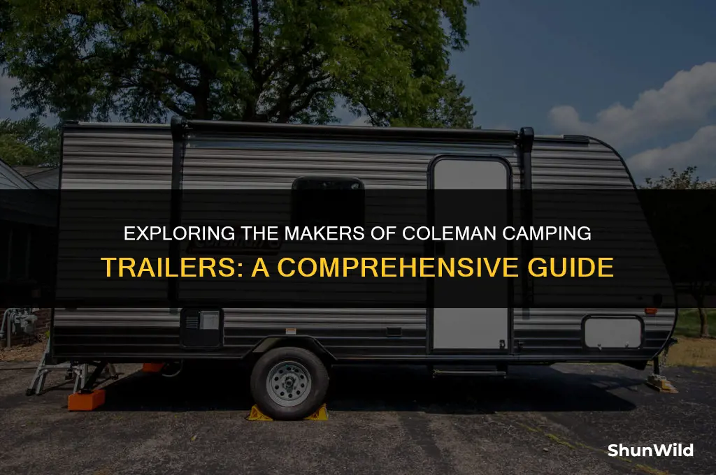 who makes coleman camping trailers