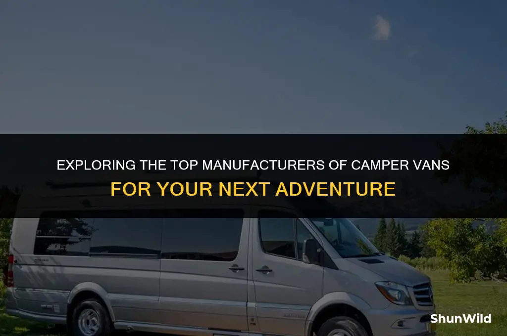 who makes vans for camping