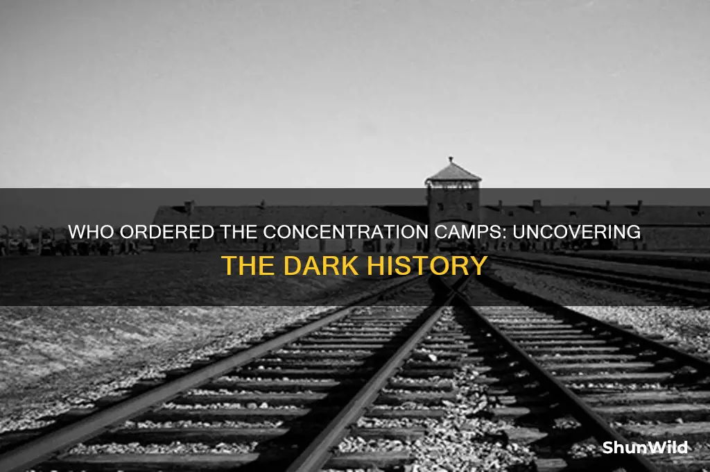 who ordered the concentration camps