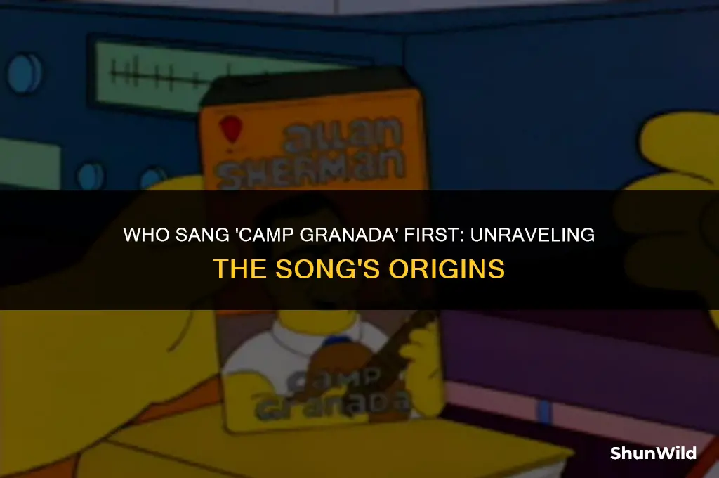 who originally sang camp granada