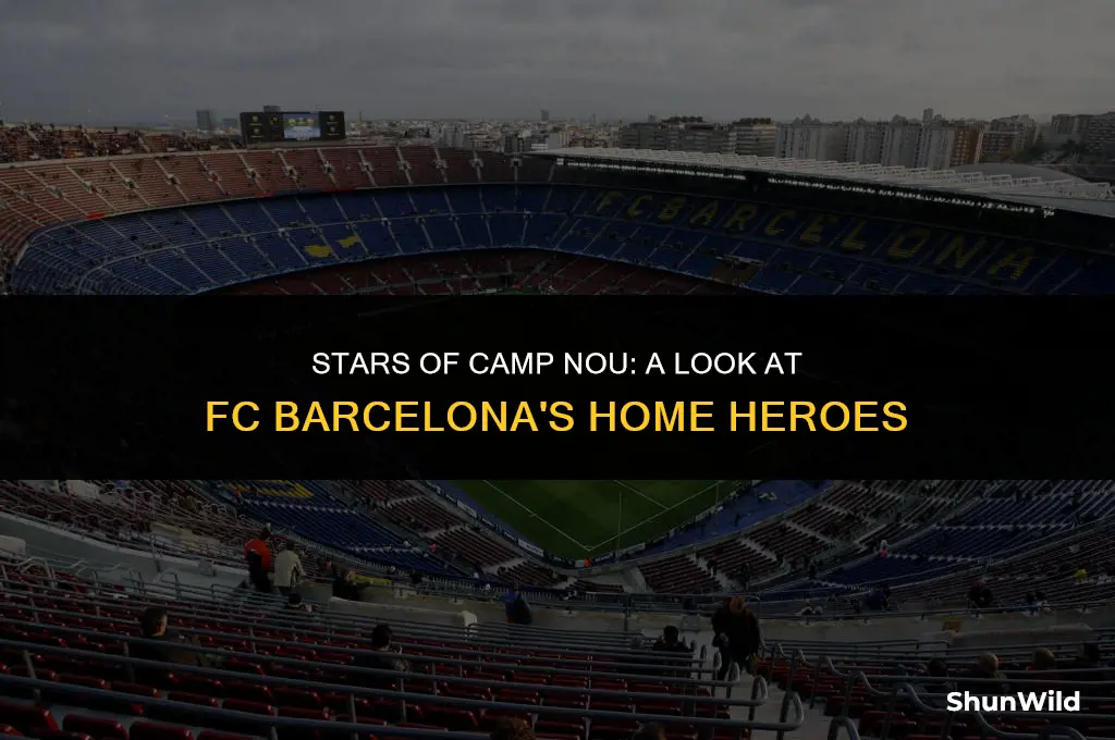 who plays at camp nou