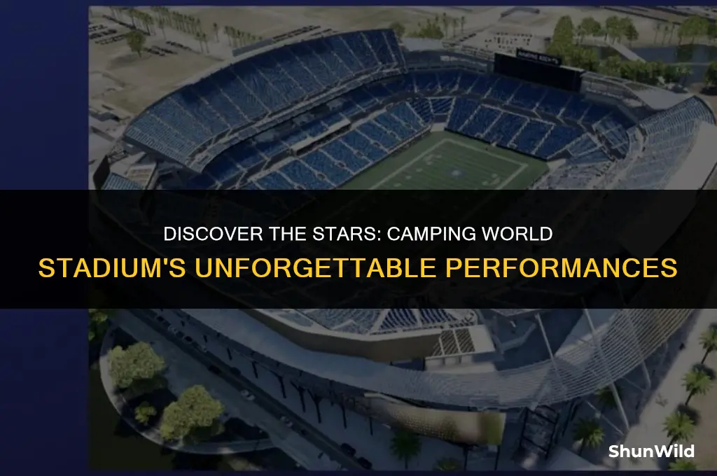 who plays camping world stadium