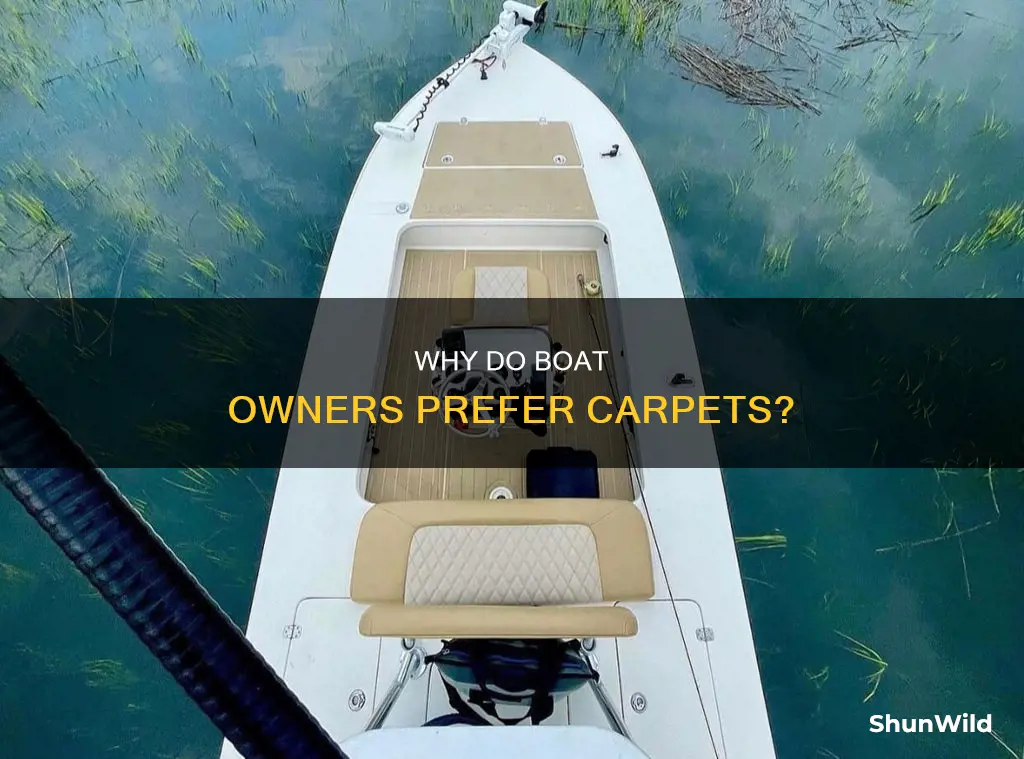 who put carpet in boat