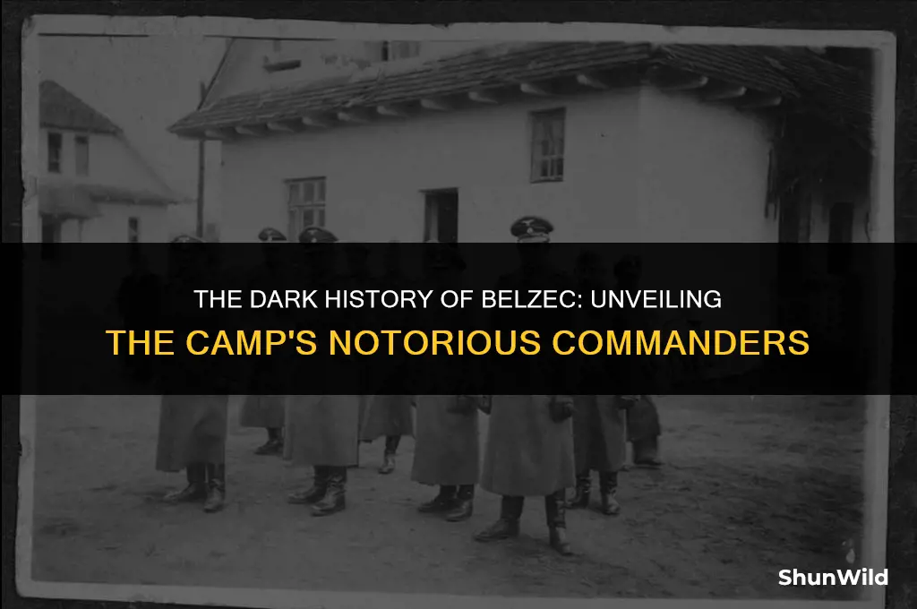 who ran belzec extermination camp