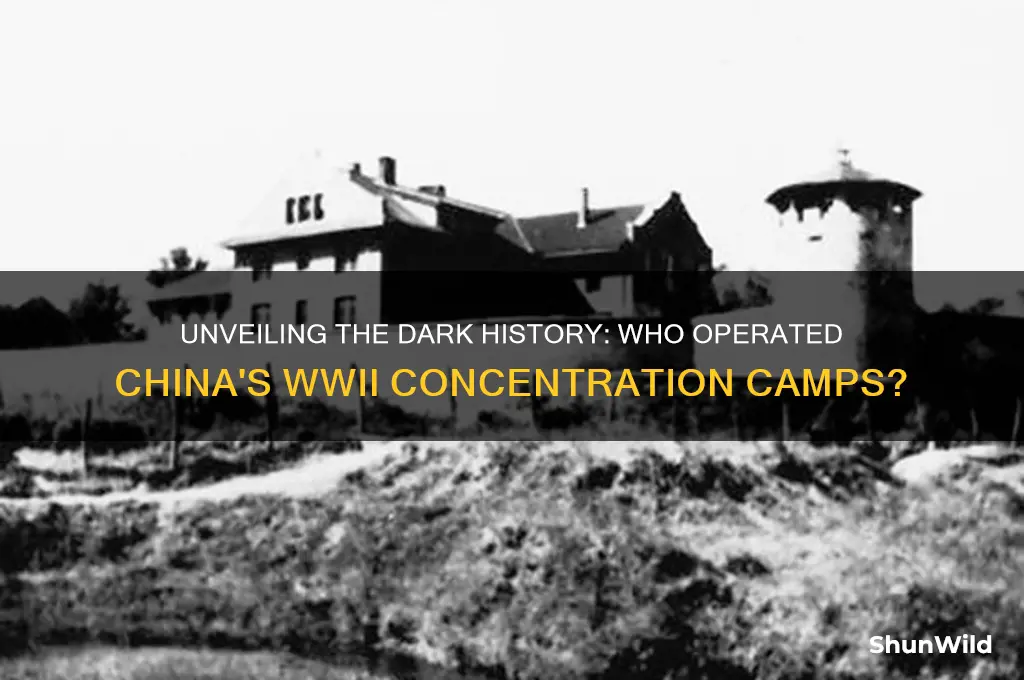who ran the chinese concentration camps in world war ii