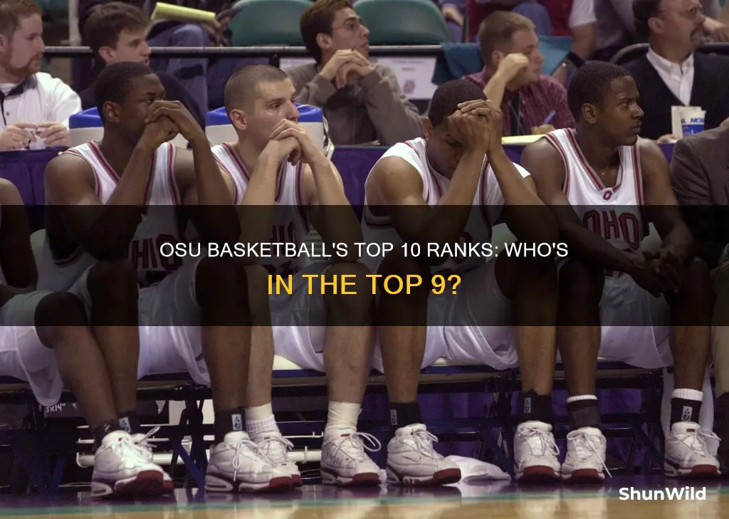 who ranked osu basketball 9th