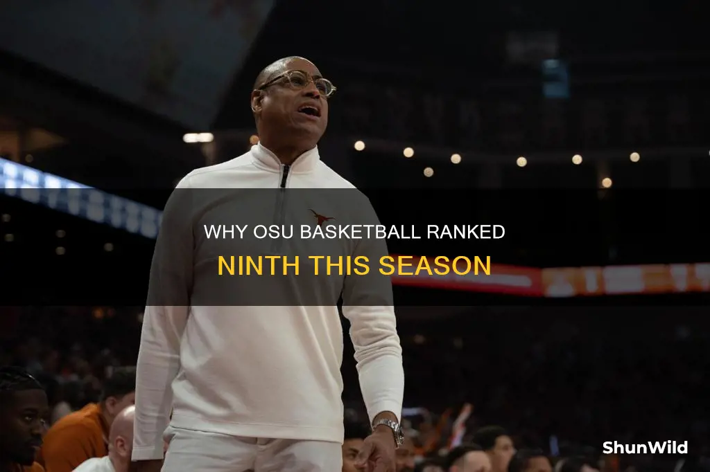 who ranked osu basketball 9th