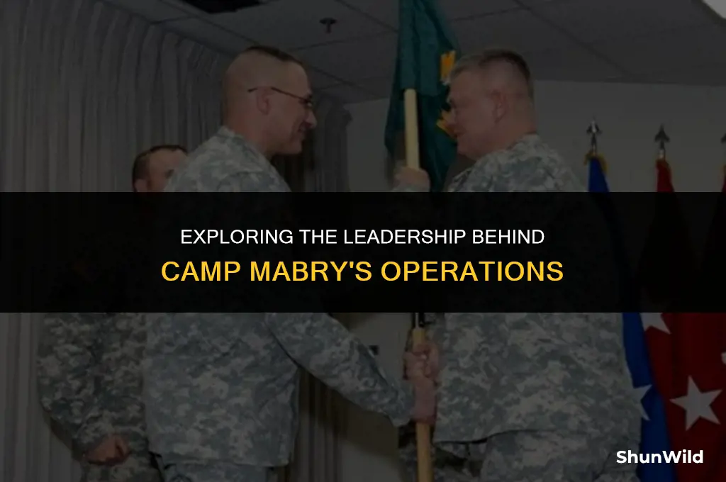who runs camp mabry