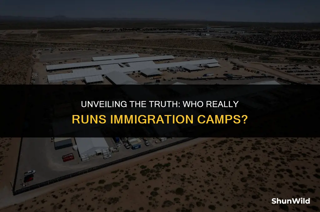 who runs the immigration camps