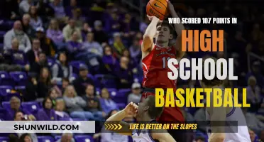 The High School Hoops Sensation: 107-Point Performance