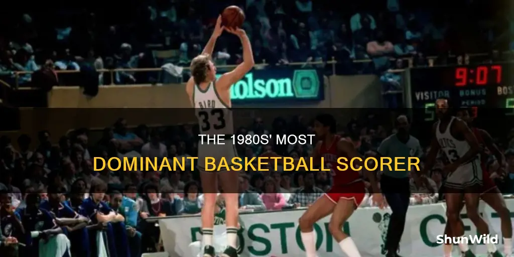 who scored the most points in basketball during the 1980s