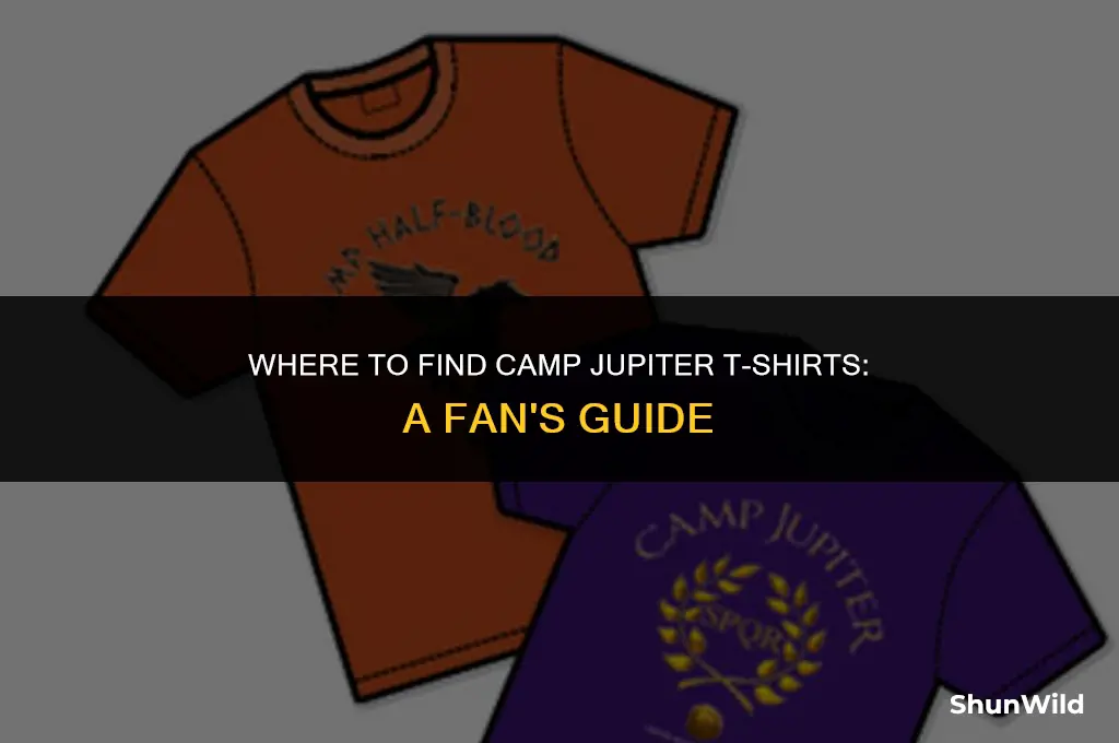 who sells camp jupiter tshirts