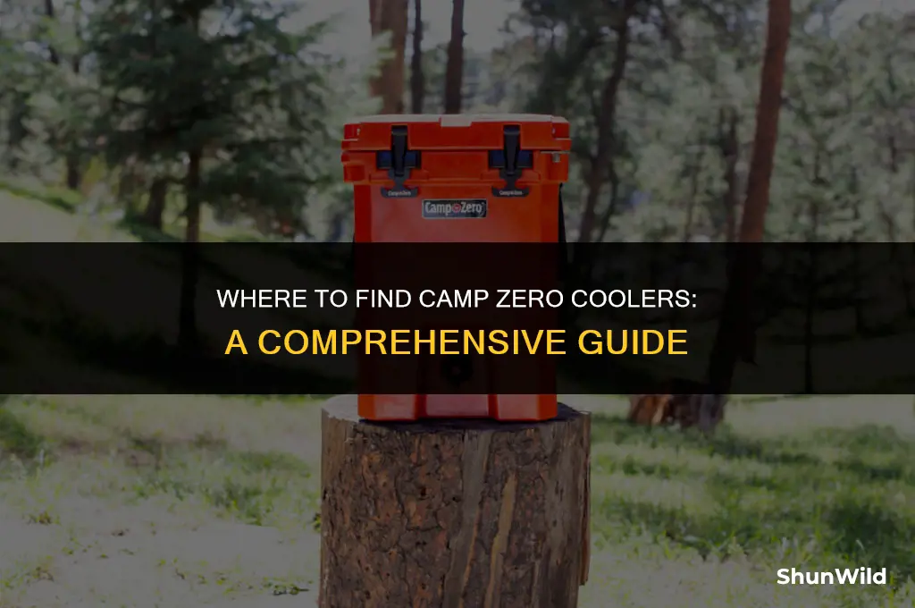 who sells camp zero coolers