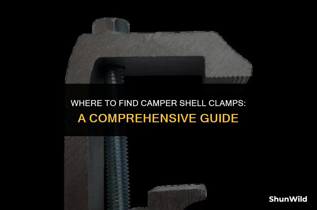 who sells camper shell clamps