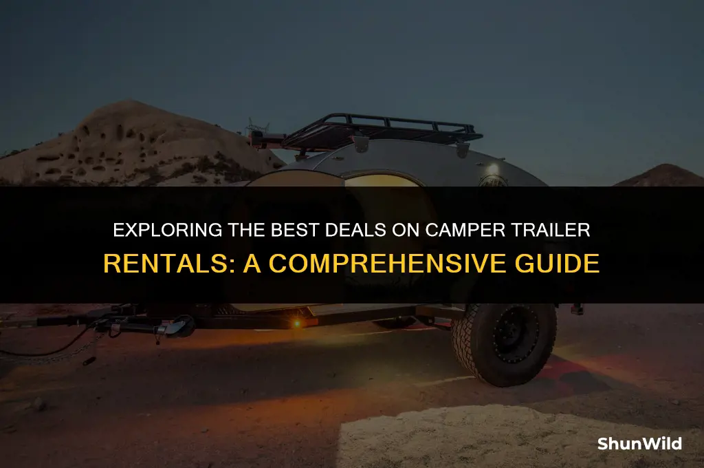who sells camper trailer rentals