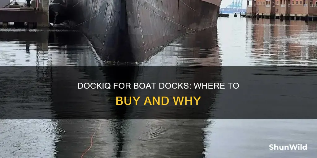 who sells dockiq for boat docks