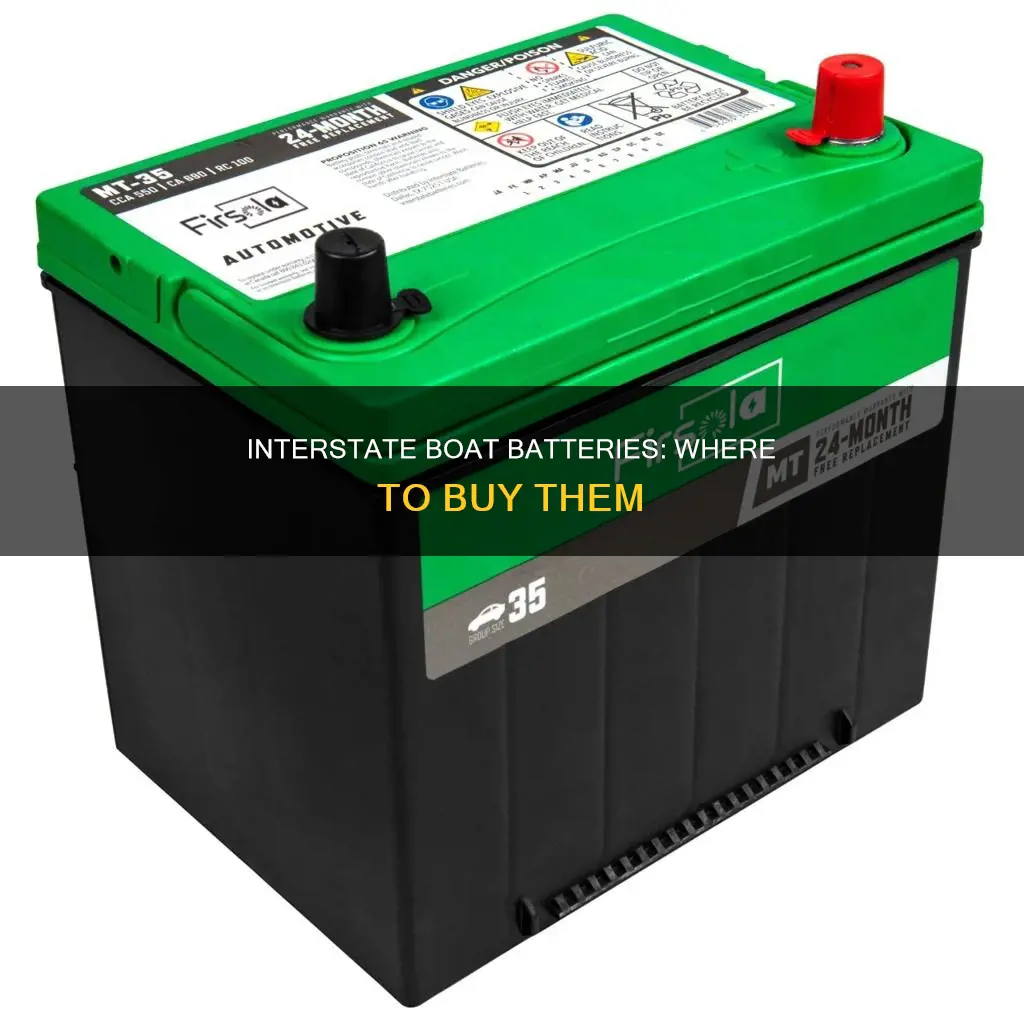 who sells interstate boat batteries