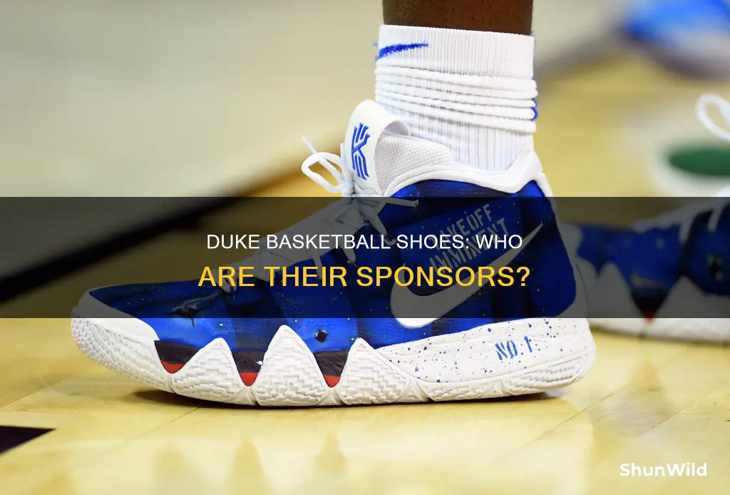 who sponsors duke basketball shoes
