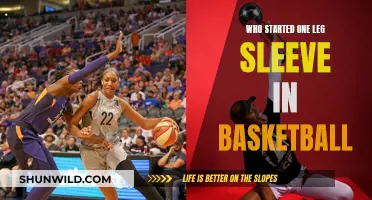 The Origin of One Leg Sleeve in Basketball