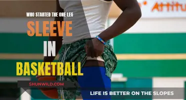 The Origin of One Leg Sleeves in Basketball