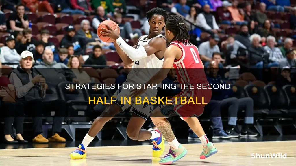 who starts second half in basketball