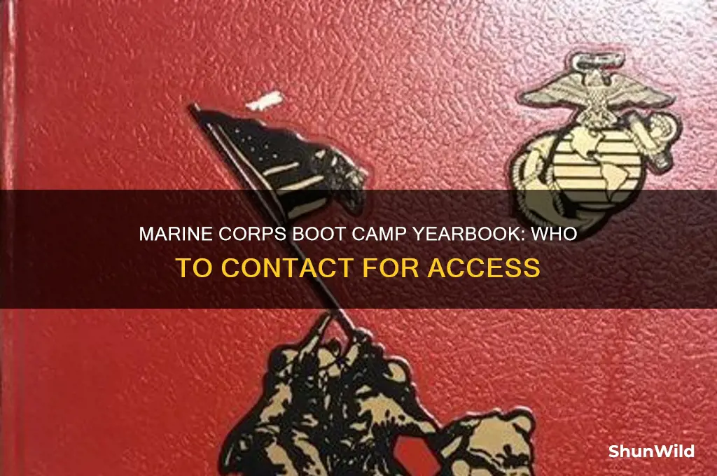 who to contact regarding marine corps boot camp yearbook
