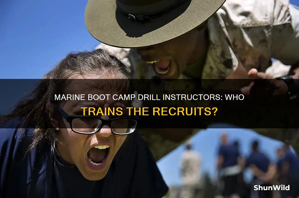 who trains boot camp recruits in the marines