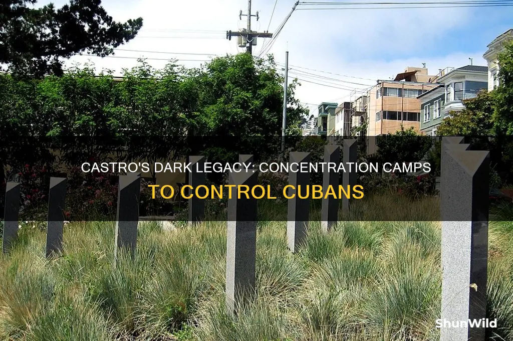 who used concentration camps to keep cubans in check
