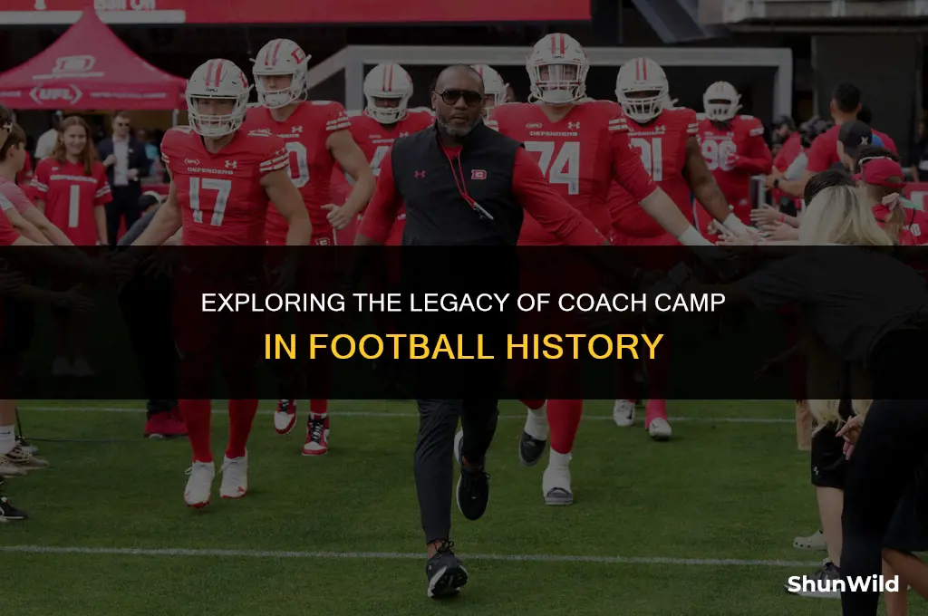 who was coach camp football
