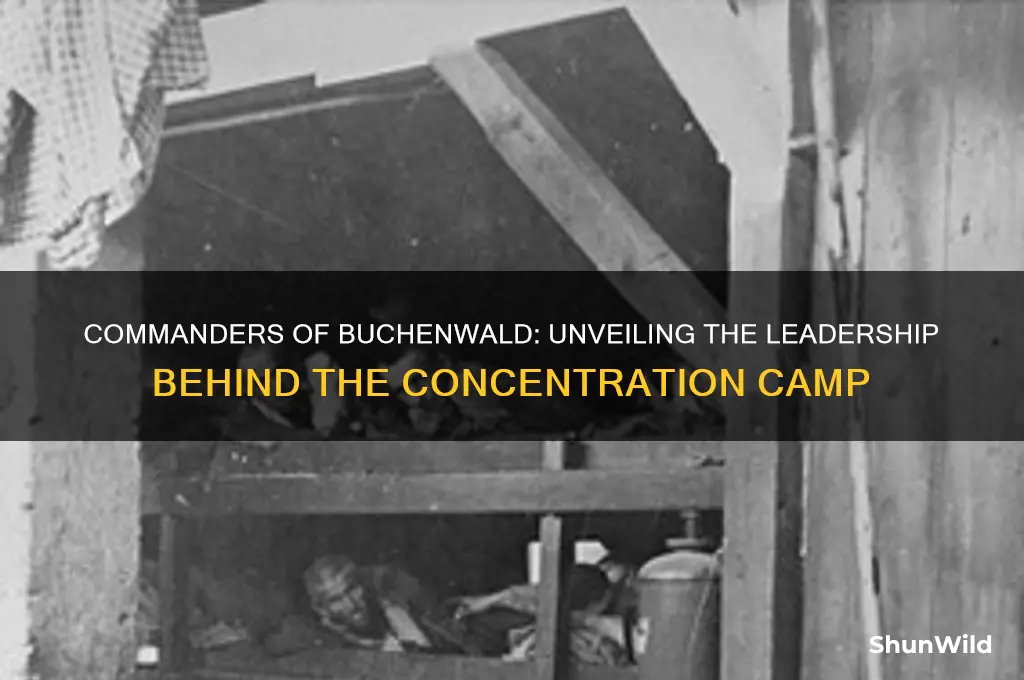 who was in charge of buchenwald concentration camp