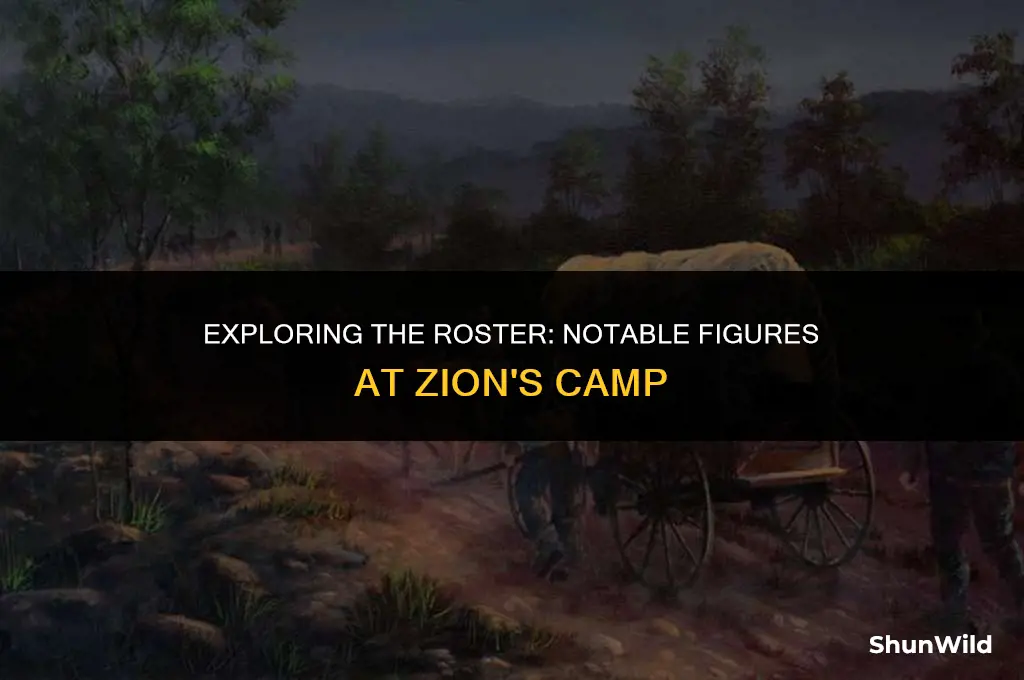 who was in zions camp