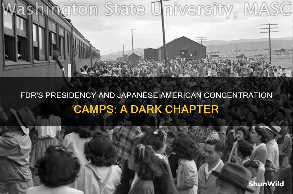 who was president when japanese concentration camps