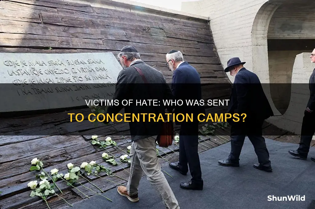 who was sent to a concentration camp