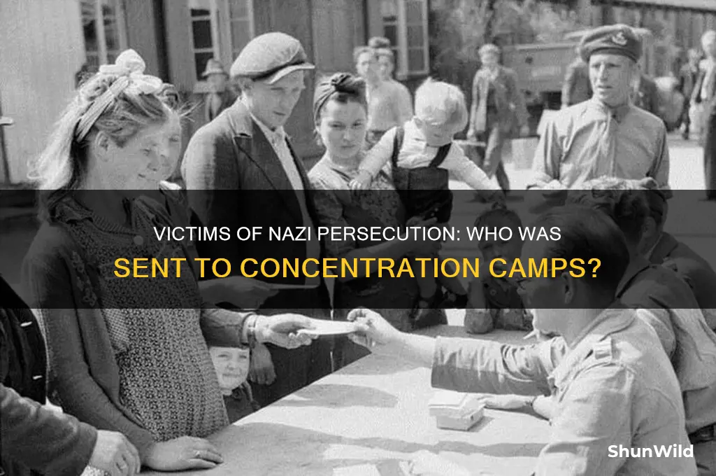 who was sent to nazi concentration camps