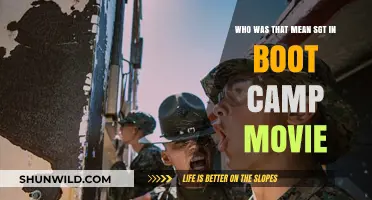Unveiling the Harsh Drill Sergeant from the Boot Camp Film