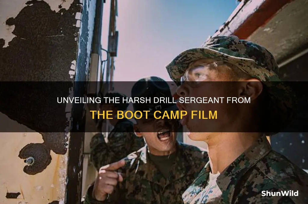 who was that mean sgt in boot camp movie
